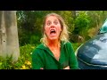 She’s So Drunk That She Brutally Crashed Twice in 10 Minutes, Throws Worst Attitude & Arrogance