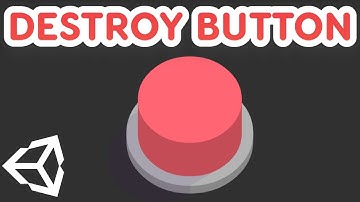 Destroy game objects with the click of a button! Unity tutorial