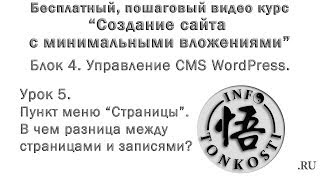 видео В чём разница между WordPress.com и WordPress.org