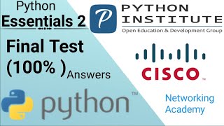 Python Essentials 2 || Find Test (100%) Answers || Netacad || Cisco || PE2PE1--FINAL TEST