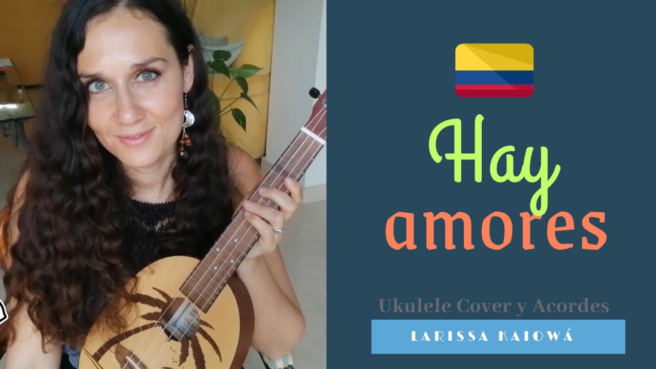Hay Amores Shakira Cover Ukulele con Play along Tutorial de acordes