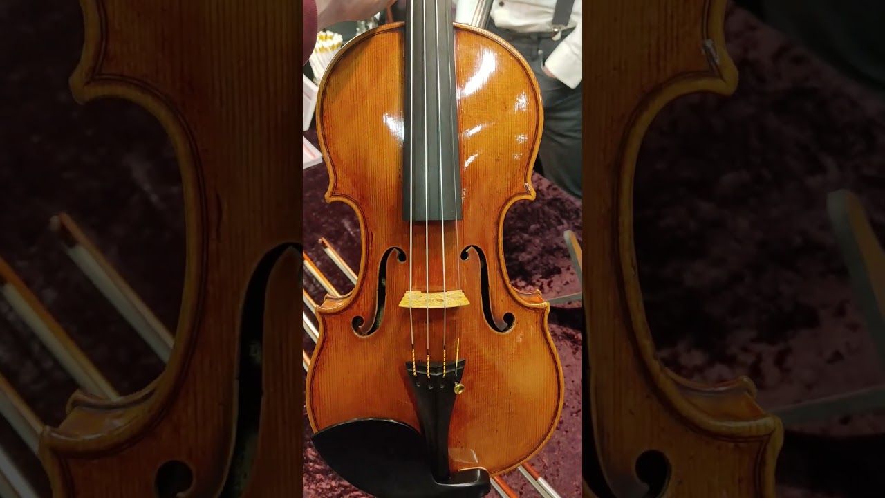 A violin from the workshop of Florian Leonhard, after Stradivari - BVMA Makers' day 2024 