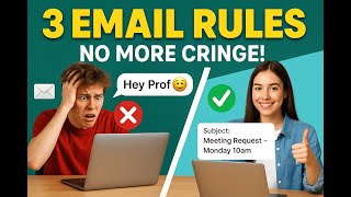 The 3 Email Rules Every Student Must Know No More Cringe