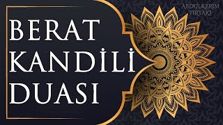 Berat Kandili Duası - Beraat Gecesi Duası Abdulkerim Tiryaki