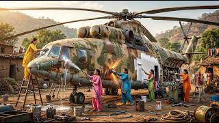 😱 5 Sisters Restored a Giant Military Helicopter... Then Came the Emergency Call! 🚁 screenshot 3