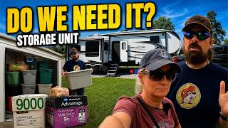 Do Full-Time RVers Need a Storage Unit? What We Keep & What It Costs