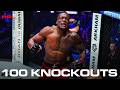 100 INSANE PFL KNOCKOUTS 😡 | BRUTAL KO COMPILATION
