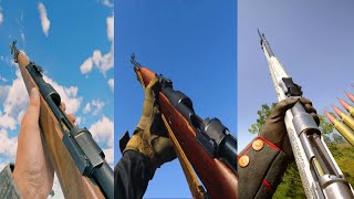 Kar 98K Gewehr 98 Reload Animations In 6 Different Games