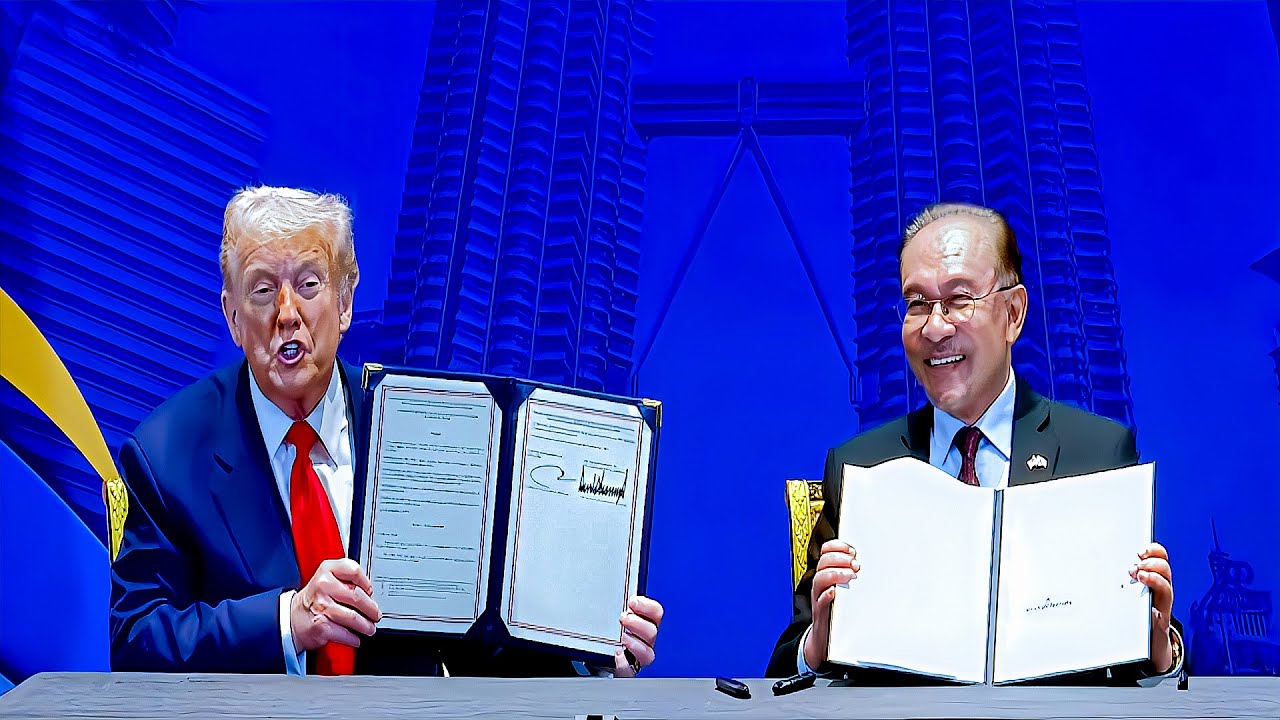 LIVE: President Donald Trump held a bilateral meeting with Malaysian Prime Minister Anwar Ibrahim