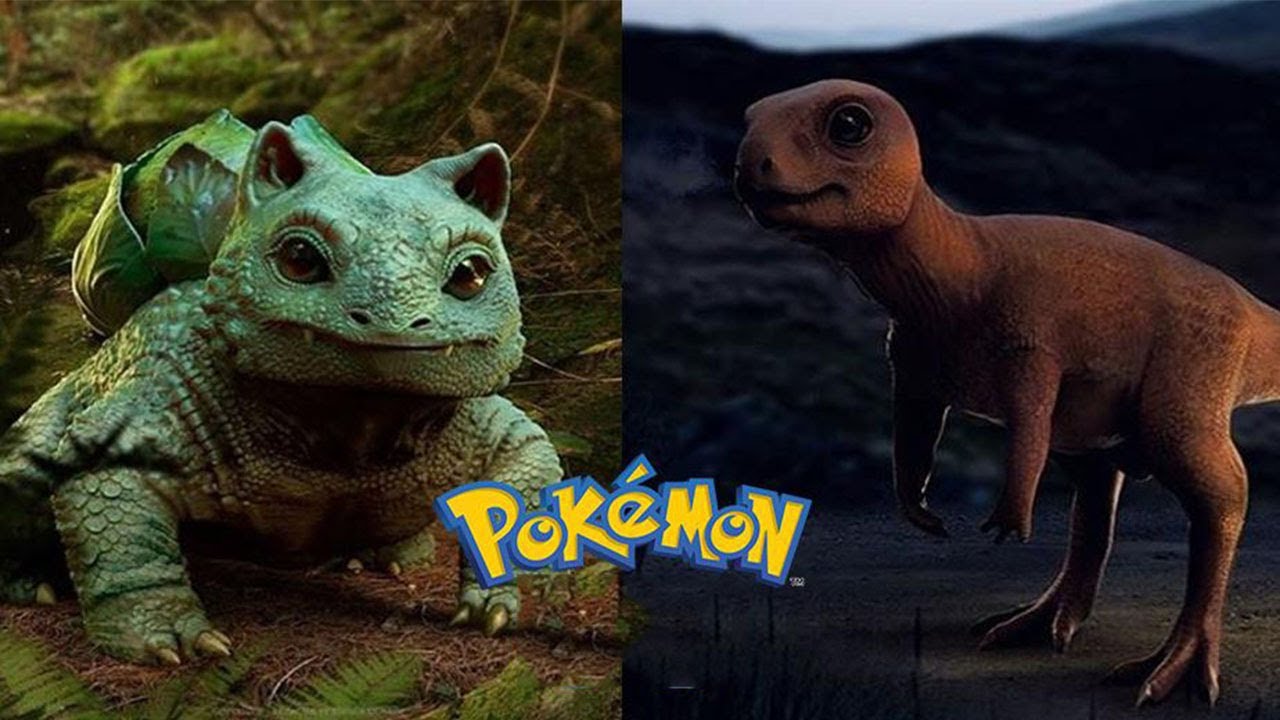 LOS POKEMON INICIALES DE KANTO EN LA VIDA REAL YouTube
