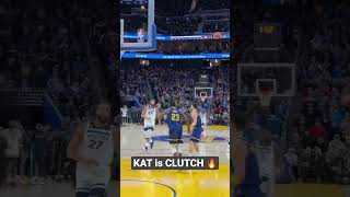 Kyle Anderson’s steal leads to the CLUTCH 3 From Karl-Anthony Towns! 🔥😦| #Shorts