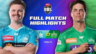 Brisbane Heat v Melbourne Stars Match Highlights | #BBL15 screenshot 1