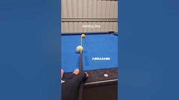 Aiming Made Easy | Cut Shot Technique for Beginners #poolshots #8ballpool #billiards