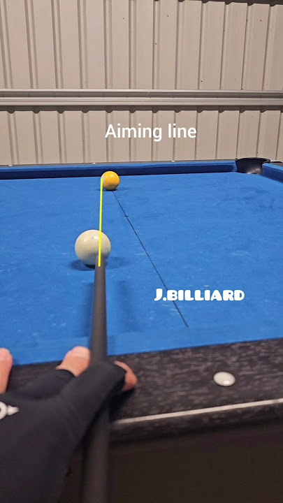 Aiming Made Easy | Cut Shot Technique for Beginners #poolshots #8ballpool #billiards
