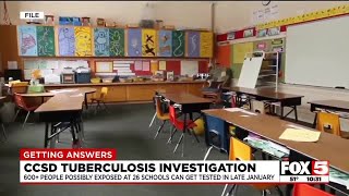 SNHD will provide testing for 600 people exposed to tuberculosis at CCSD schools