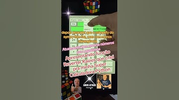 Função Reverter Raizes que criei pra minha Super #Calculadora #Python #matematica #programação