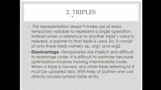 Three address code