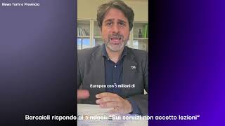 -19 Giugno 2026- Barcaioli risponde ai sindaci: “Sui servizi non accetto lezioni”.