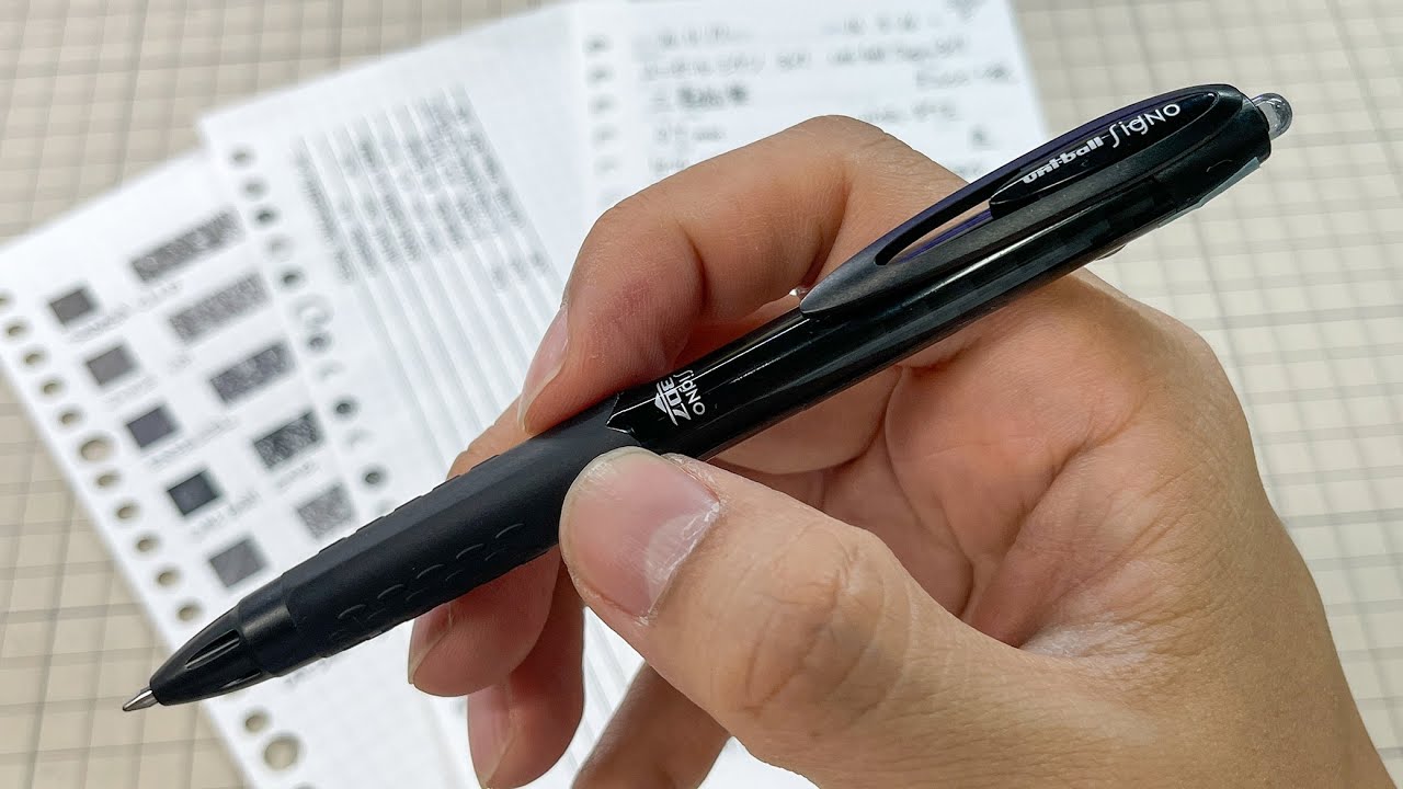 □OKB48メンバー解説No.08「ユニボールシグノ307」三菱鉛筆□よみ