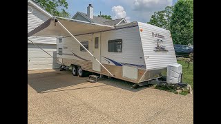 2006 Dutchmen Lite 29Q Bunkhouse Travel Trailer Walk-Around Tutorial