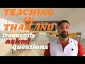 Teaching English in Thailand 2021 | Q & A | Desi Abroad