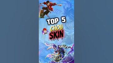 Top 5 BEST Chou Skins #chou #mlbb #mobilelegends #shorts