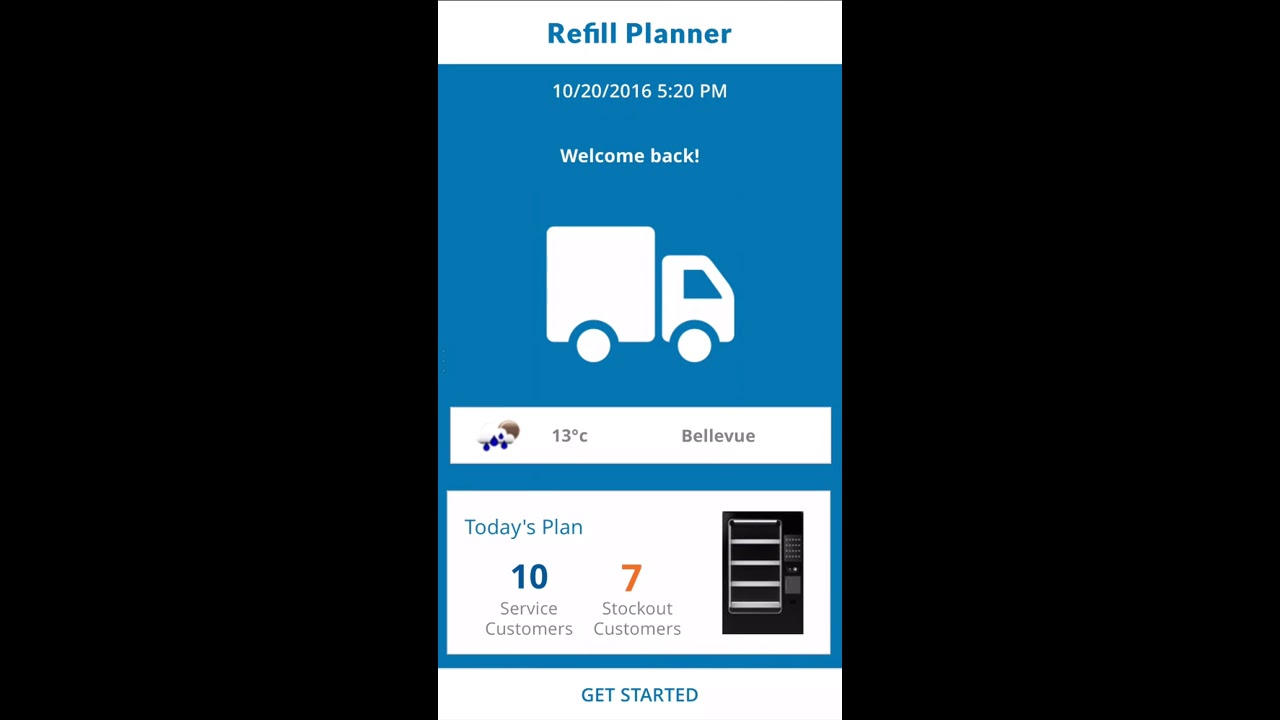 Vending Machine Refill Planner YouTube