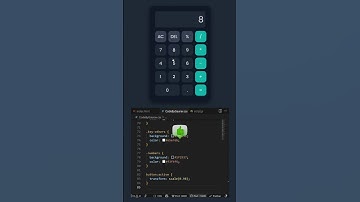 JavaScript Calculator UI | Fast & Functional! #webdevelopment #coding #javascript