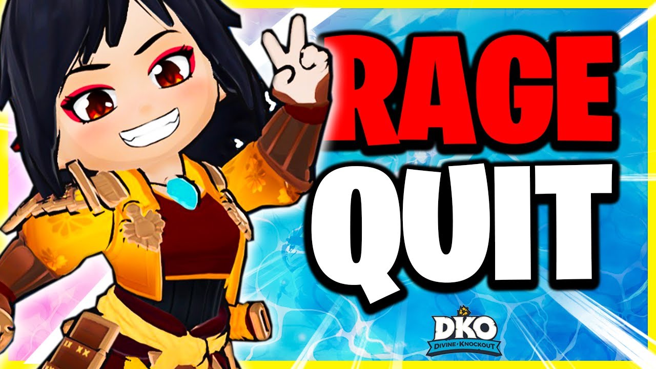 Amaterasu Makes People Rage Quit | 1v1 Divine Knockout (DKO)