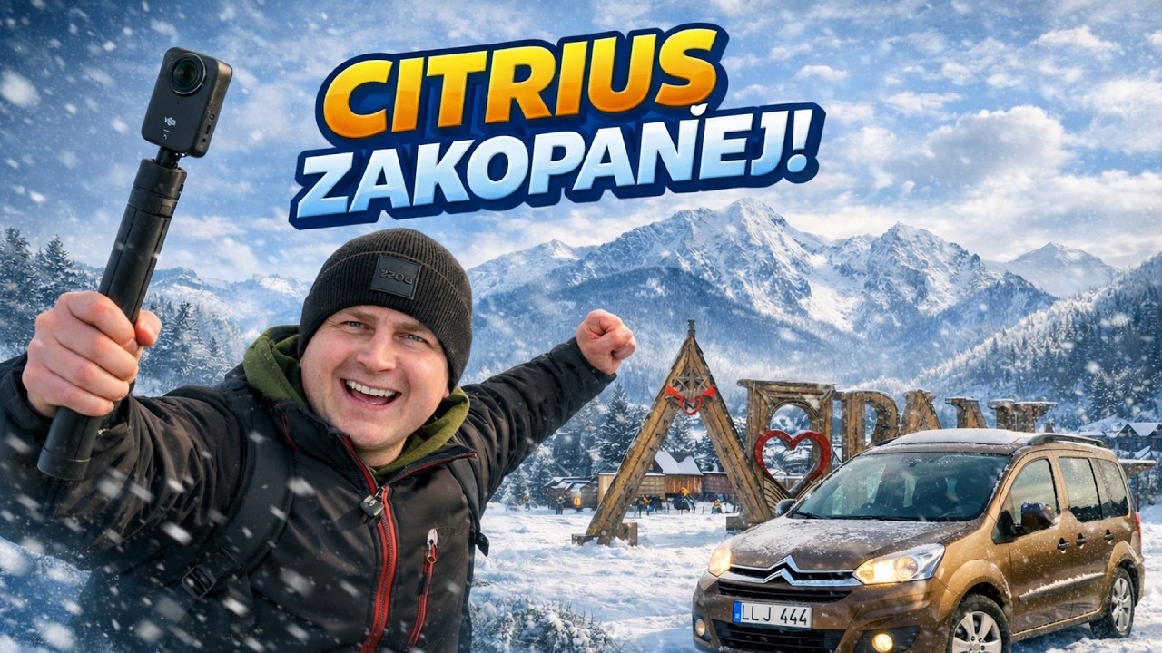 CITRIUS ZAKOPANĖS TATRUOSE?! | 2