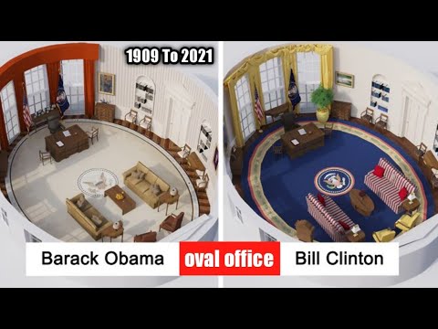 वीडियो: व्हाइट हाउस में ओवल ऑफिस