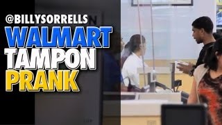 Billy Sorrells Walmart Tampon Prank