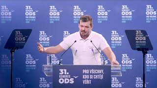 Radim Ivan - vystoupení v rámci politické diskuse - 31. kongres ODS