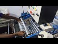 aluminium foil rewinding machine