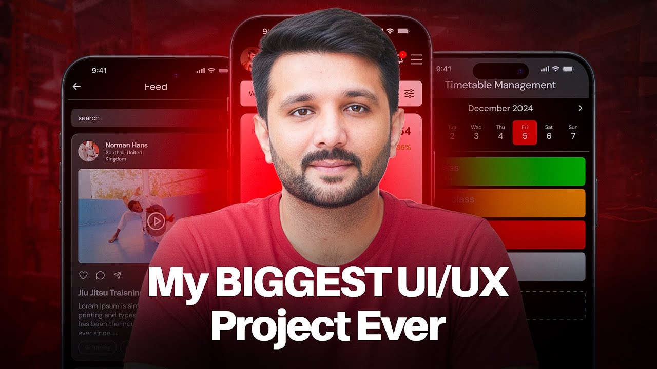 My BIGGEST UI/UX Project Ever - YouTube