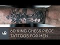 60 King Chess Piece Tattoos For Men