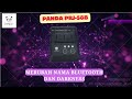 Panda PRJ-58B Mengubah Nama Bluetooh dan Darkness