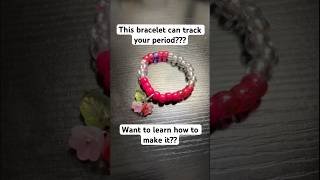 This bracelet can track your period?? #periodtracker #menstrualcycle #tutorial #diy #parenting