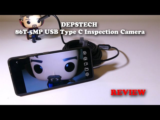 DEPSTECH DS580 5.0MP Industrial Inspection Camera with 5'' IPS Screen