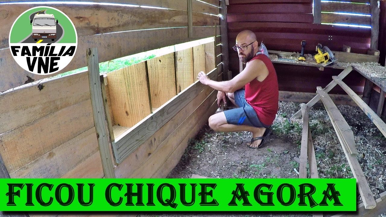 FAZENDO NINHOS para GALINHAS POEDEIRAS no SÍTIO