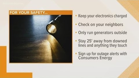 High winds and power outages likely