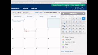Navigating the Canvas Dashboard