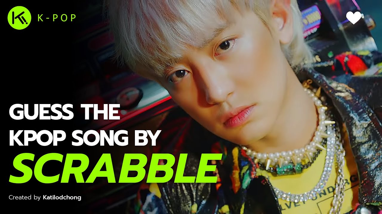 KPOP GAME l GUESS THE KPOP SONG BY SCRABBLE #1 - YouTube