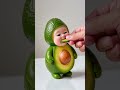 Avocado baby gets feed🥑  #asmr #aigenerated #avocado