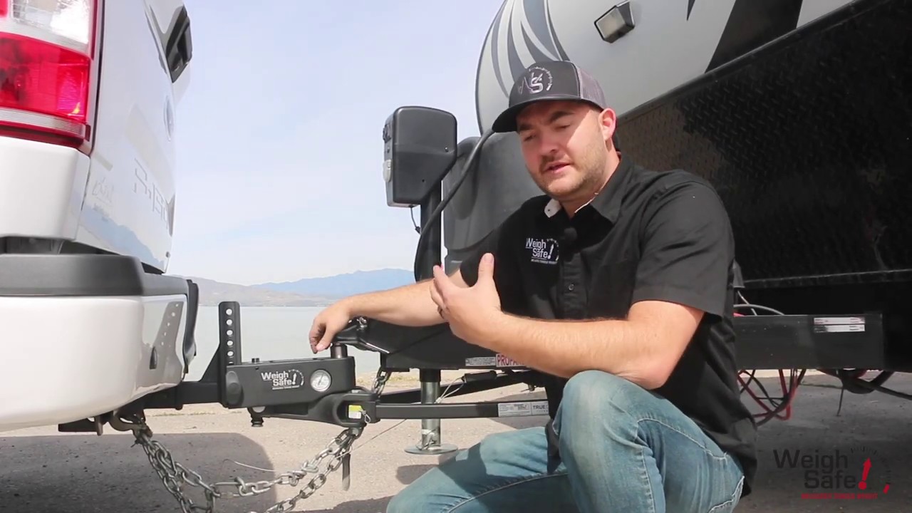 True Tow Weight Distribution Features - Live Adjustment System