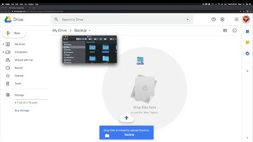 Upload Files & Folders to Google Drive on Mac