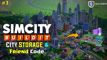 I Unlocked My City Storage & Friend Code In SimCity BuildIt | New Journey SimCity BuildIt Ep. #3