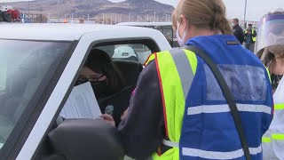 Valencia Co. health officials hold vaccine drill at Los Lunas High School