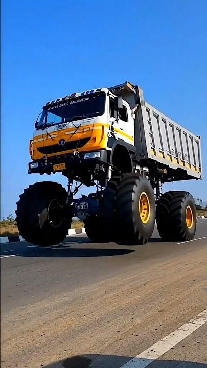 Beautiful Tata Monster Truck #aivideo #aivfx #automotiveedit #automobile #aiedits