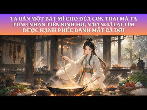 TA BÁN MỘT BÁT MÌ CHO ĐỨA CON TRAI MÀ TA TỪNG NHẬN TIỀN SINH HỘ, NÀO NGỜ LẠI TÌM ĐƯỢC HẠNH PHÚC ĐÁNH